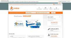 Desktop Screenshot of inkia.fr